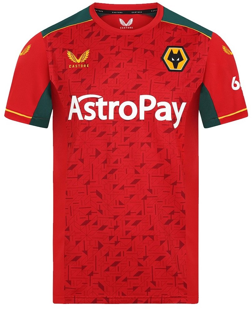 Camisa II Wolverhampton 2023 2024 Castore oficial